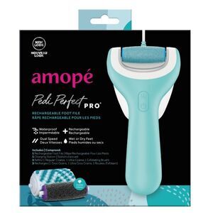 Amope Pedi Perfect Pro Waterproof Rechargeable Foot File